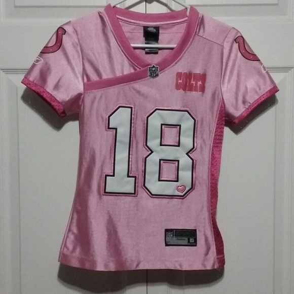 pink colts jersey
